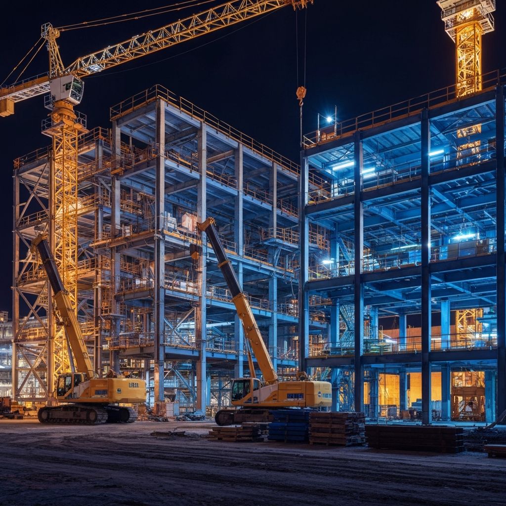 Industrial background